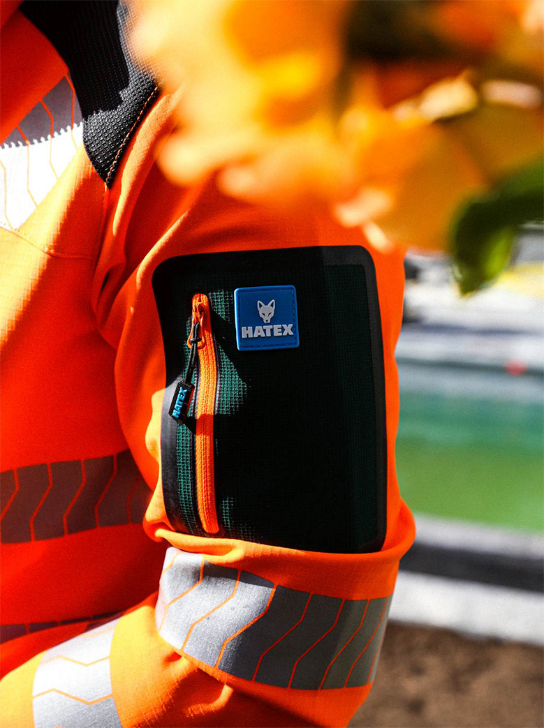 arbeitsjacke mit han