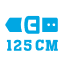 L&Auml;NGE 125 cm